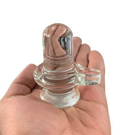 Sphatik Shivling for Home Pooja Decorative Showpiece