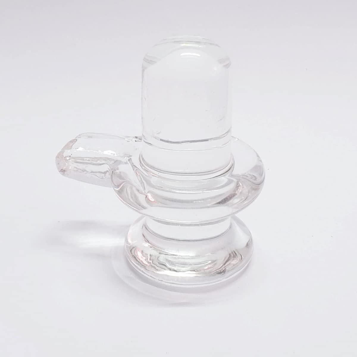 Sphatik Shivling for Home Pooja Decorative Showpiece