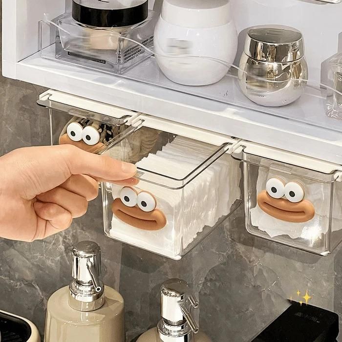 Clear Mini Storage Cabinet