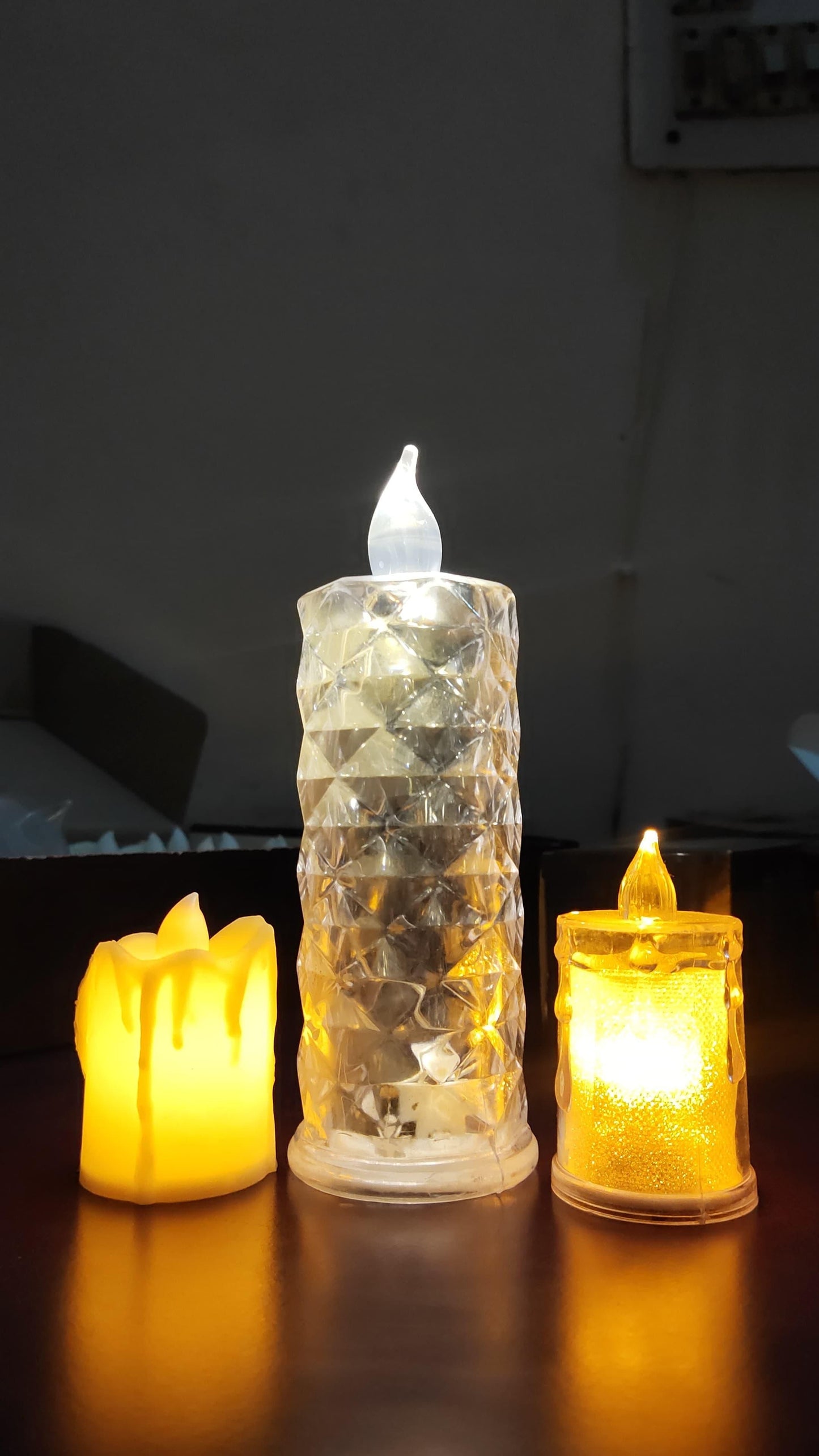 Glittering LED Candle Lights