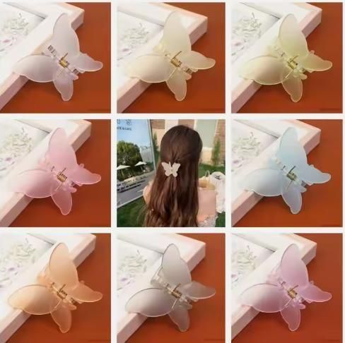Trendy fashion Butterfly Non-Slip Clip (Pack of 4)