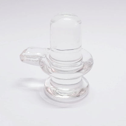 Sphatik Shivling for Home Pooja Decorative Showpiece