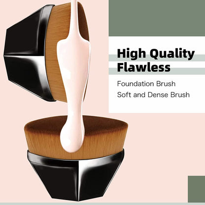Foundation Makeup Hexagon Powder Foundation Brush (Pack of 1)