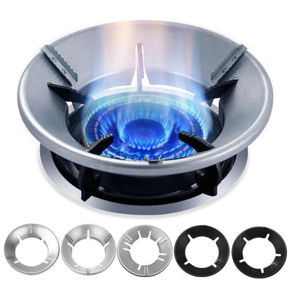 Energy Saving Gas Stove Windshield Cover Disk (Pack of 2)