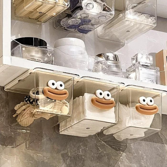 Clear Mini Storage Cabinet