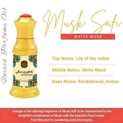Musk Purfum : A Symphony of Rich Aromas 50ML	(Pack of 2)