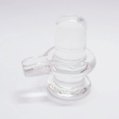 Sphatik Shivling for Home Pooja Decorative Showpiece
