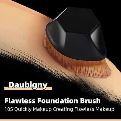 Foundation Makeup Hexagon Powder Foundation Brush (Pack of 1)